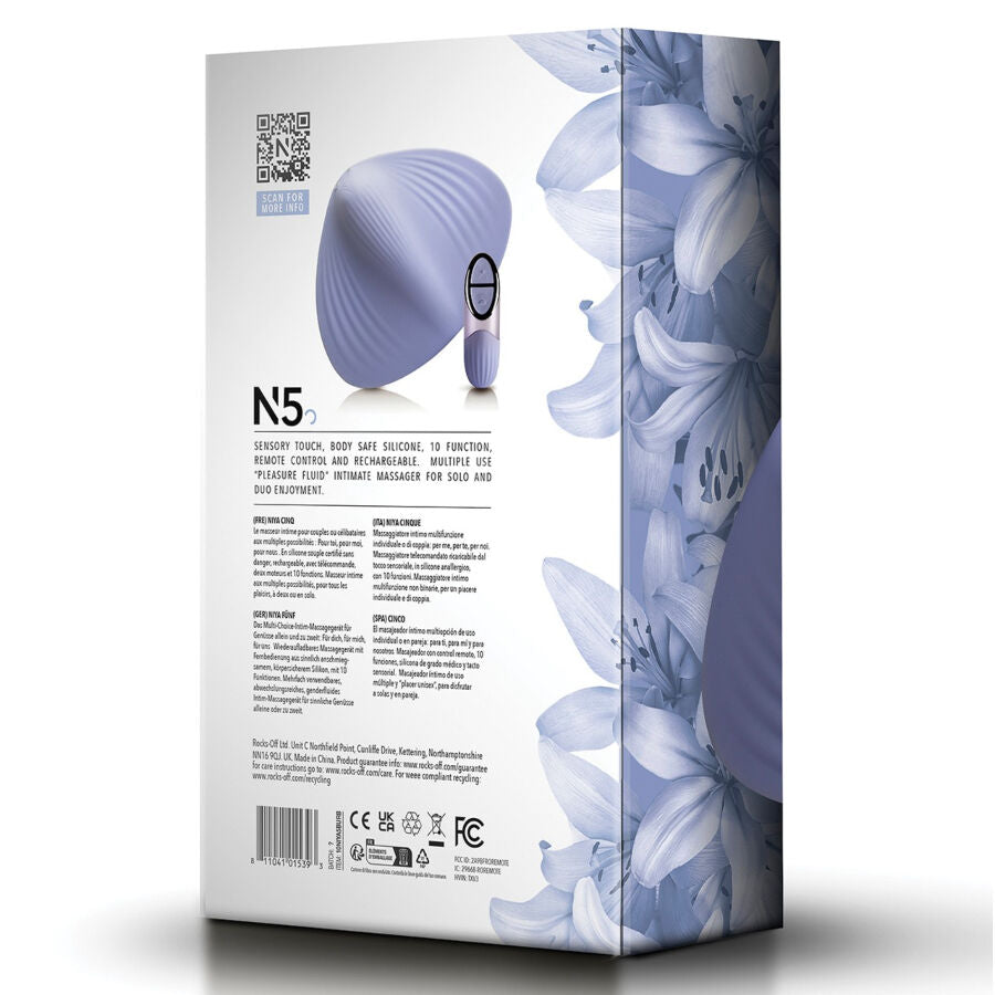 Masseur Intime Niya N5 Multi-Usages avec Télécommande - Rocks-Off