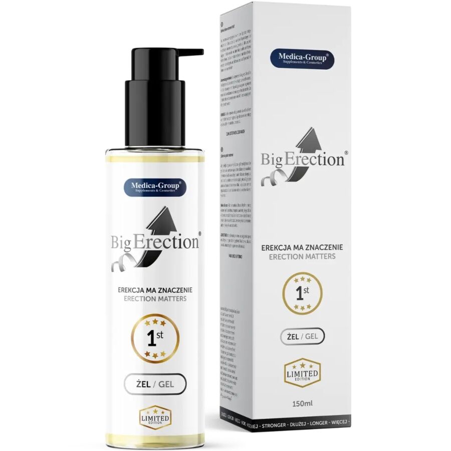 Medica Group – Gel Intime Homme pour améliorer l’érection – 150 ml