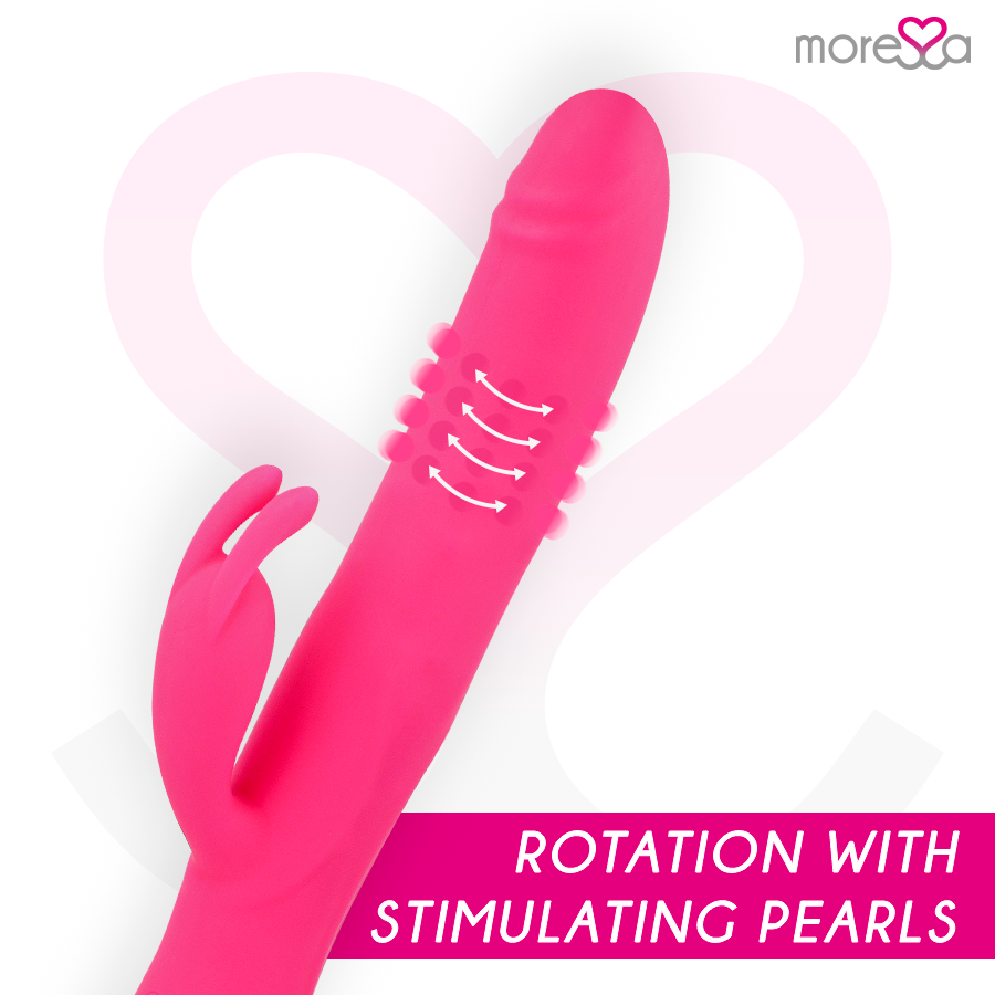 Moressa Sextoy Rabbit 7 modes de vibrations Somer – Rose