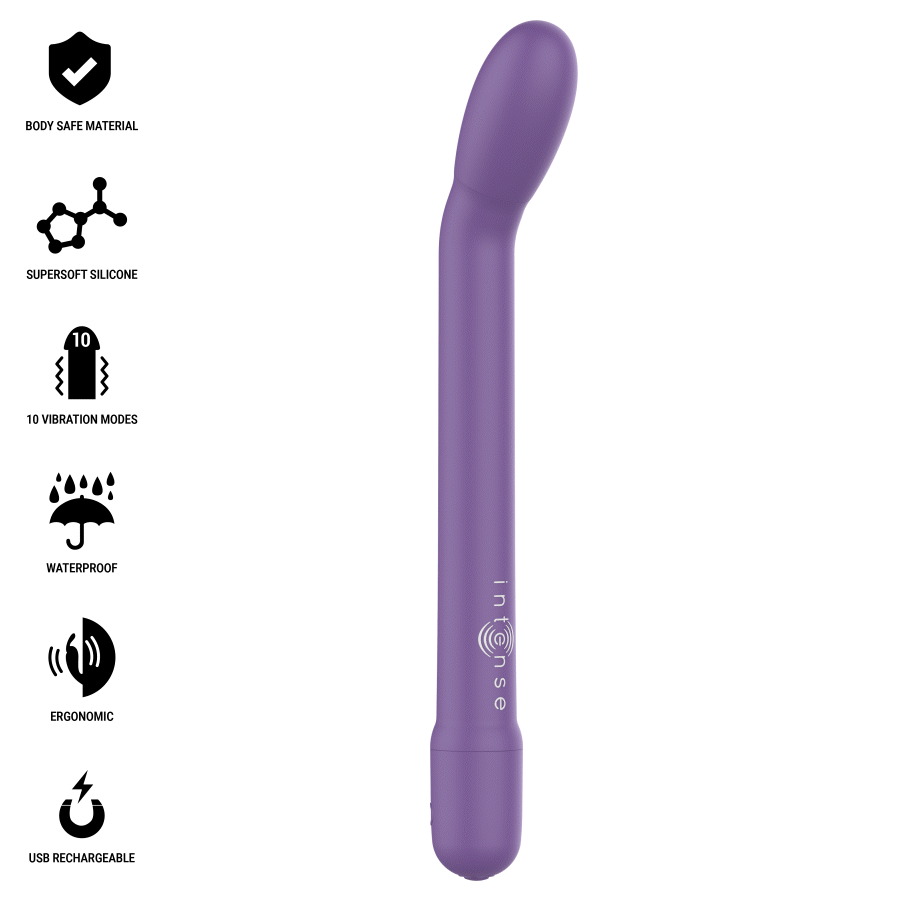 Stimulateur Point G Rechargeable Karlie Violet - Intense Fun