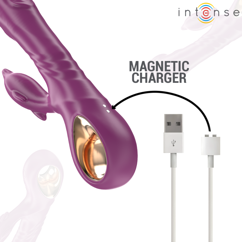Vibrateur Stimulateur Halle Dauphin Violet - Intense