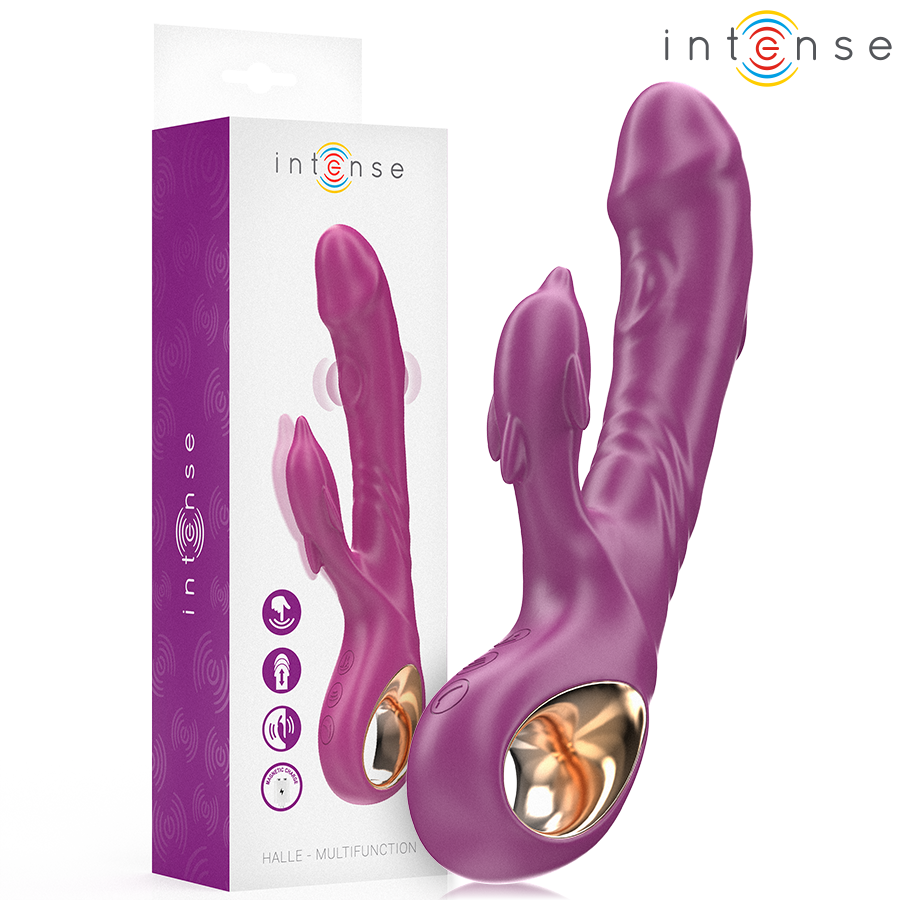 Vibrateur Stimulateur Halle Dauphin Violet - Intense