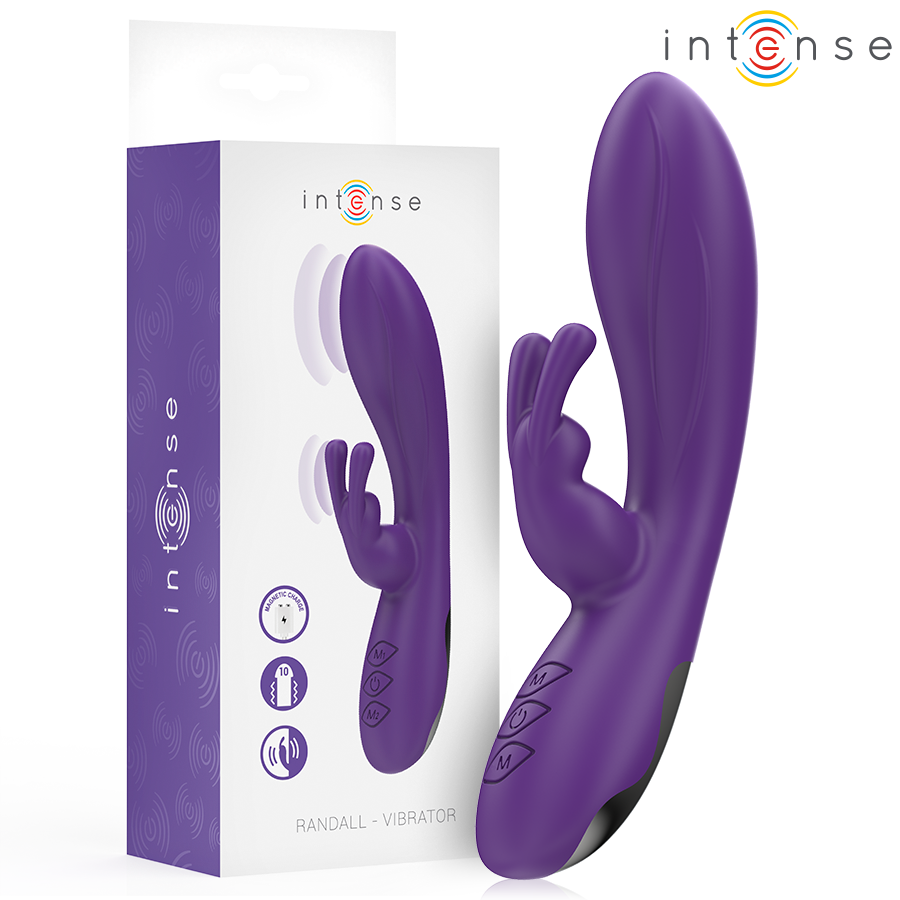 Vibrateur Rabbit Randall 10 Vibrations Violet - Intense