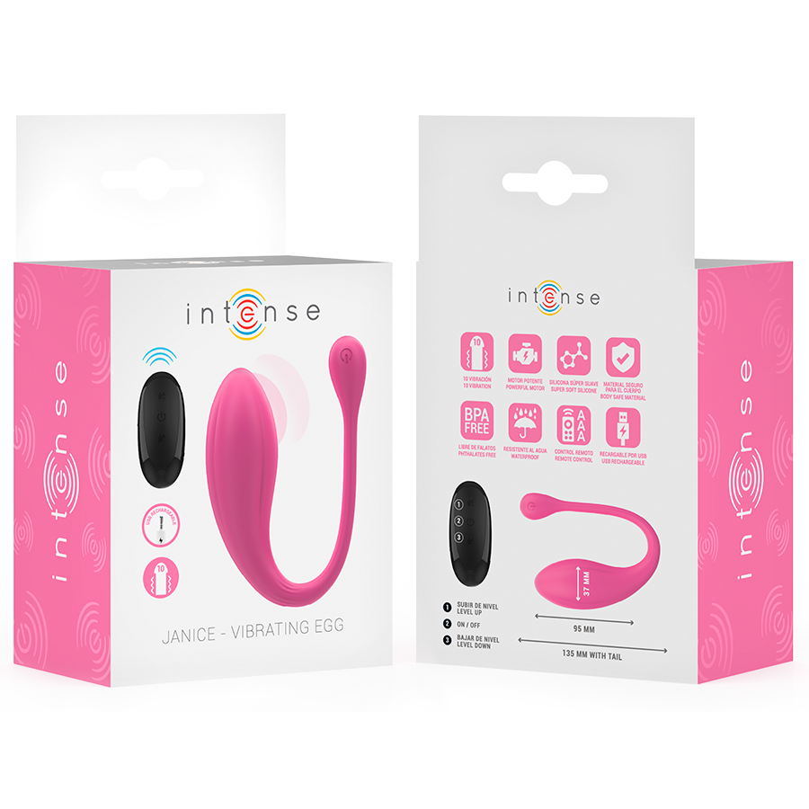 Vibrateur Janice U Double Stimulation Rose - Intense