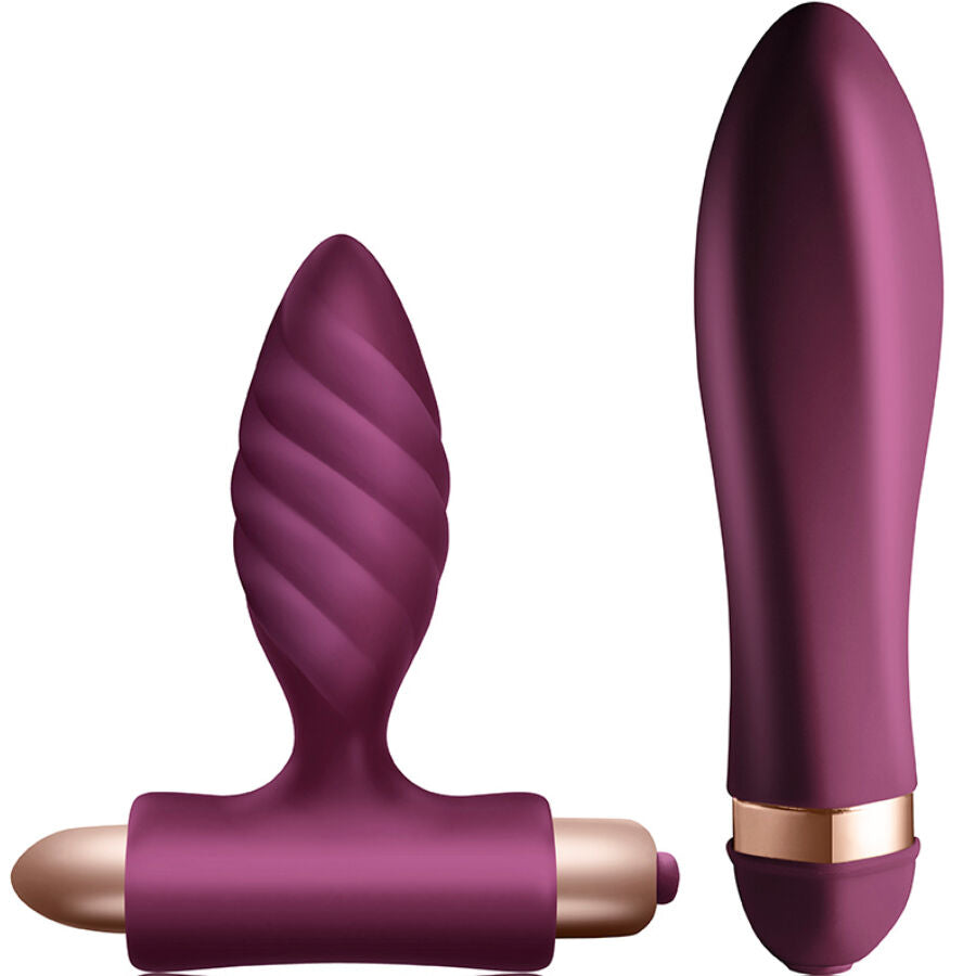 Kit Couple Desire Vibrateur + Plug Anal - Climaximum