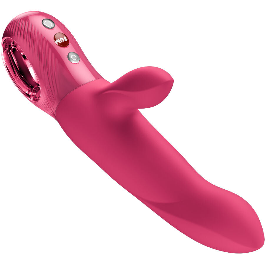 Vibromasseur Rabbit Bi Stronic Arc Framboise - Fun Factory
