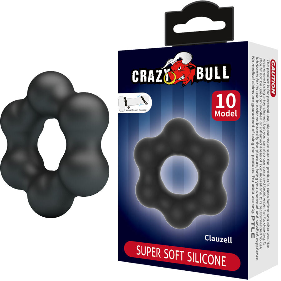 Anneau Pénien Silicone Clauzell Modèle 10 - Crazy Bull