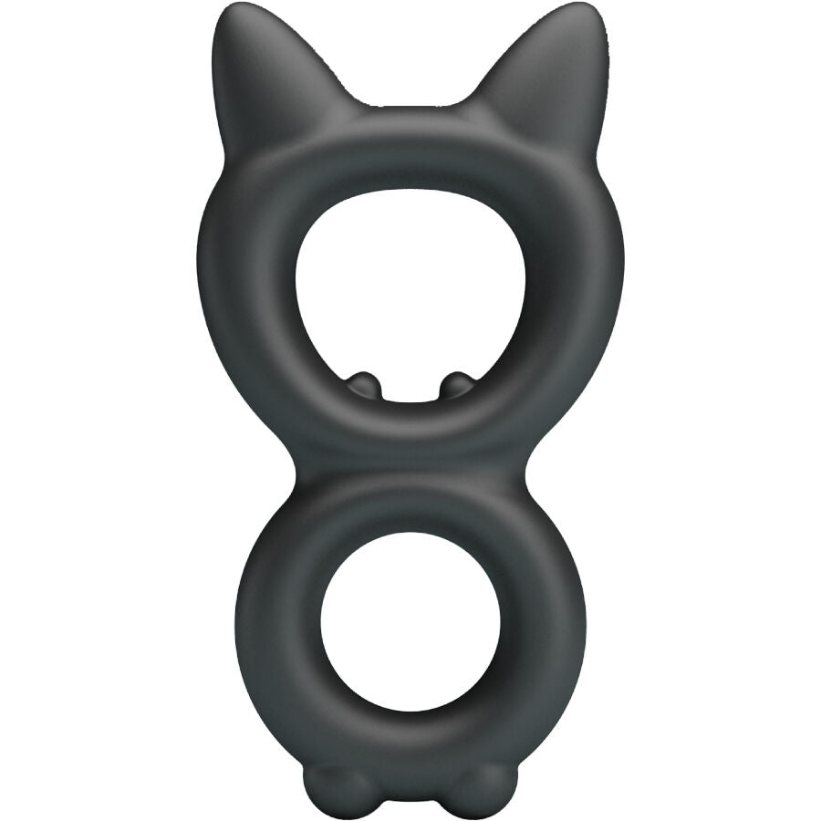 Anneau Pénien Double Silicone Toran 20 - Crazy Bull