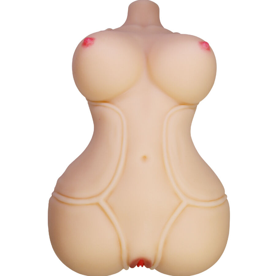 Weiblicher Torso-Masturbator Diana mit doppelter Penetrationsmöglichkeit - Crazy Bull