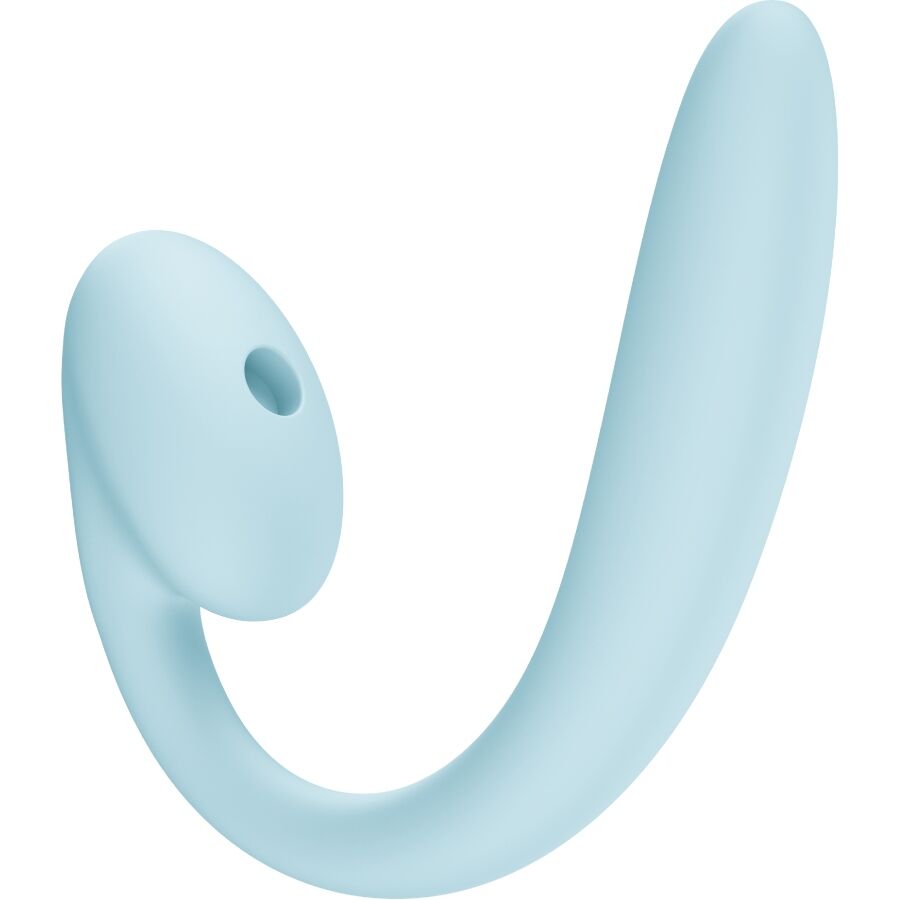 Vibrateur Rabbit Stronic Pulse Crescendo Bleu Glacé - Fun Factory
