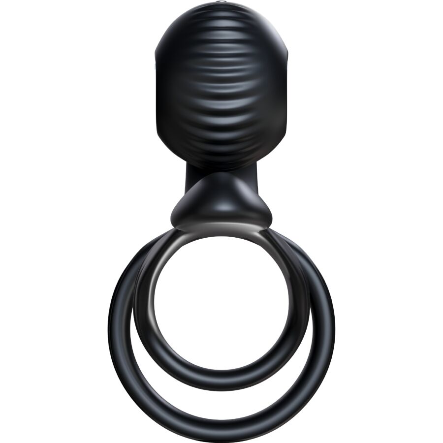 Anneau Vibrant Couples JOVI Télécommande Noire - Snail Vibe