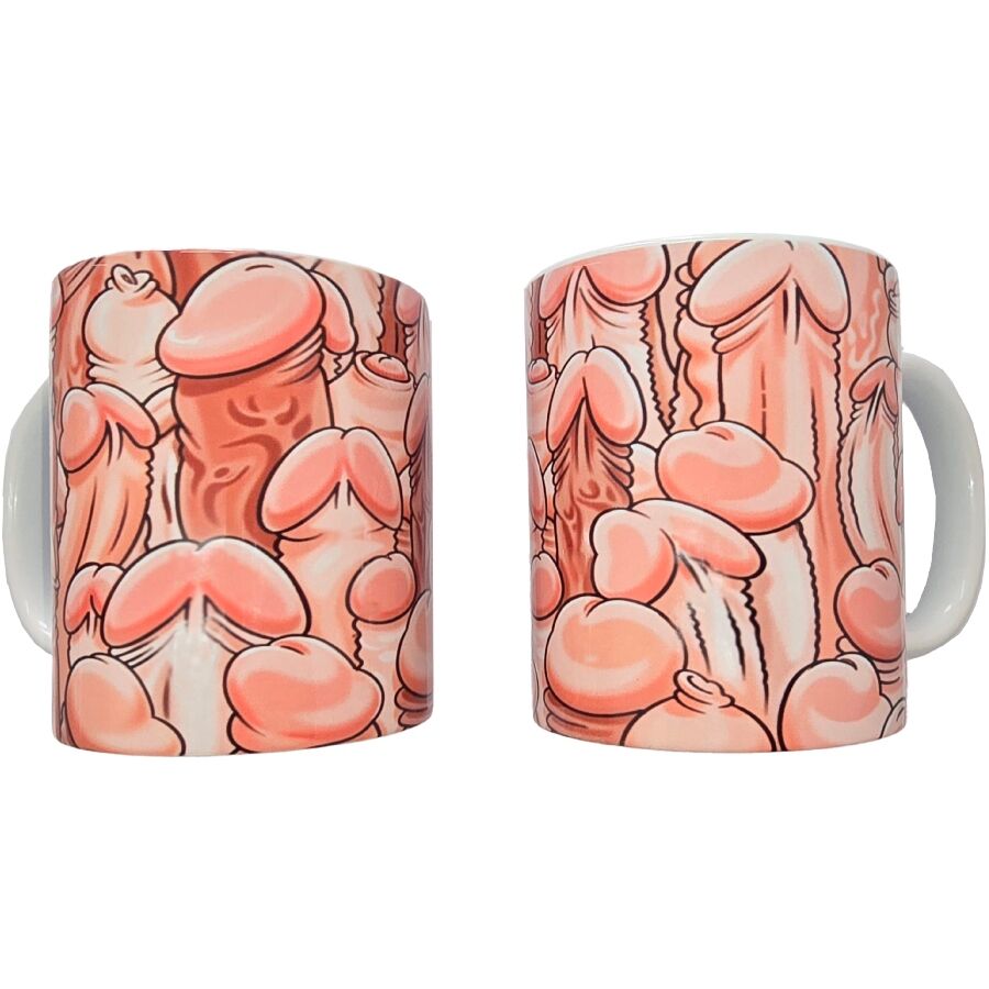Mug Érotique Pénis Coloré 370ml - Diablo Picante
