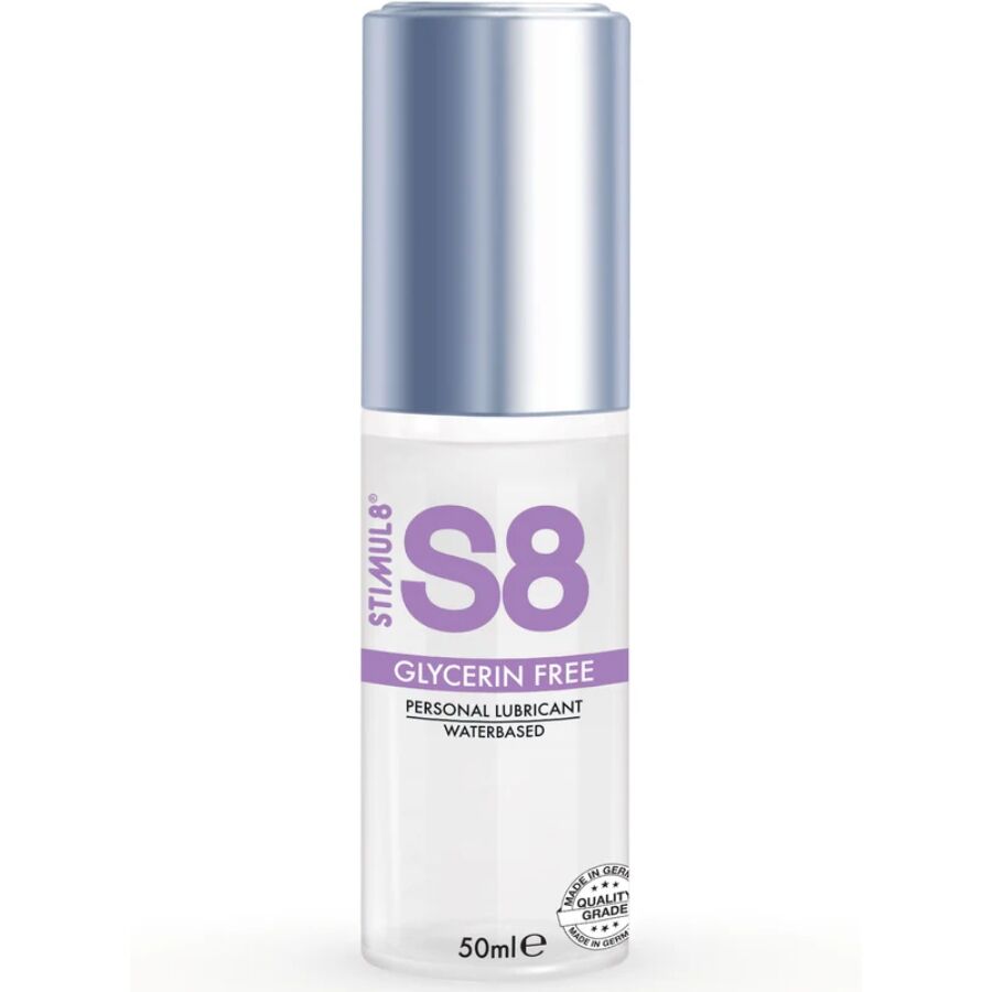 Lubrifiant Stimul8 à Base d'Eau Sans Glycérine 50ml - S8