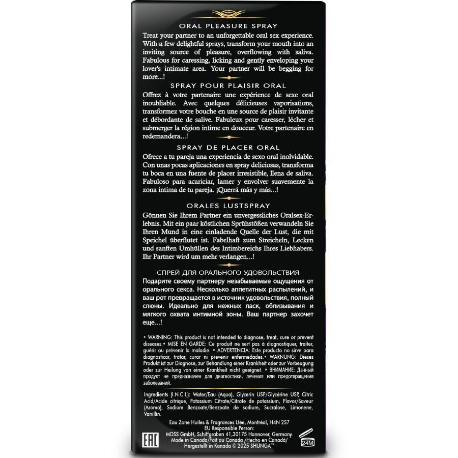 Spray Oral Waves Plaisir Séducteur Fruits Exotiques - Shunga - SHUNGA APHRODISIACS