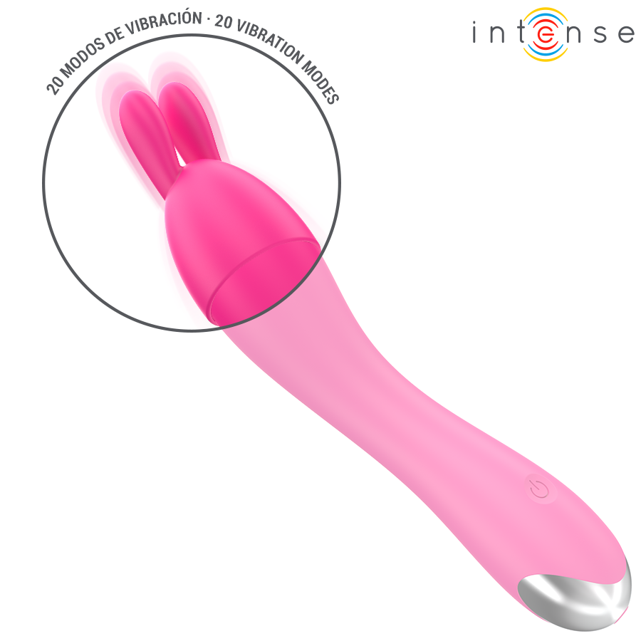 Vibrateur Clitoridien Cher 4 Embouts Interchangeables - Intense