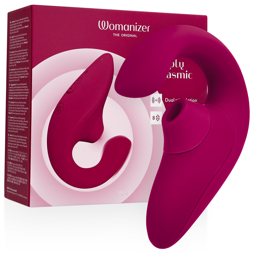 Vibromasseur Rabbit Womanizer Blend Rose - Womanizer