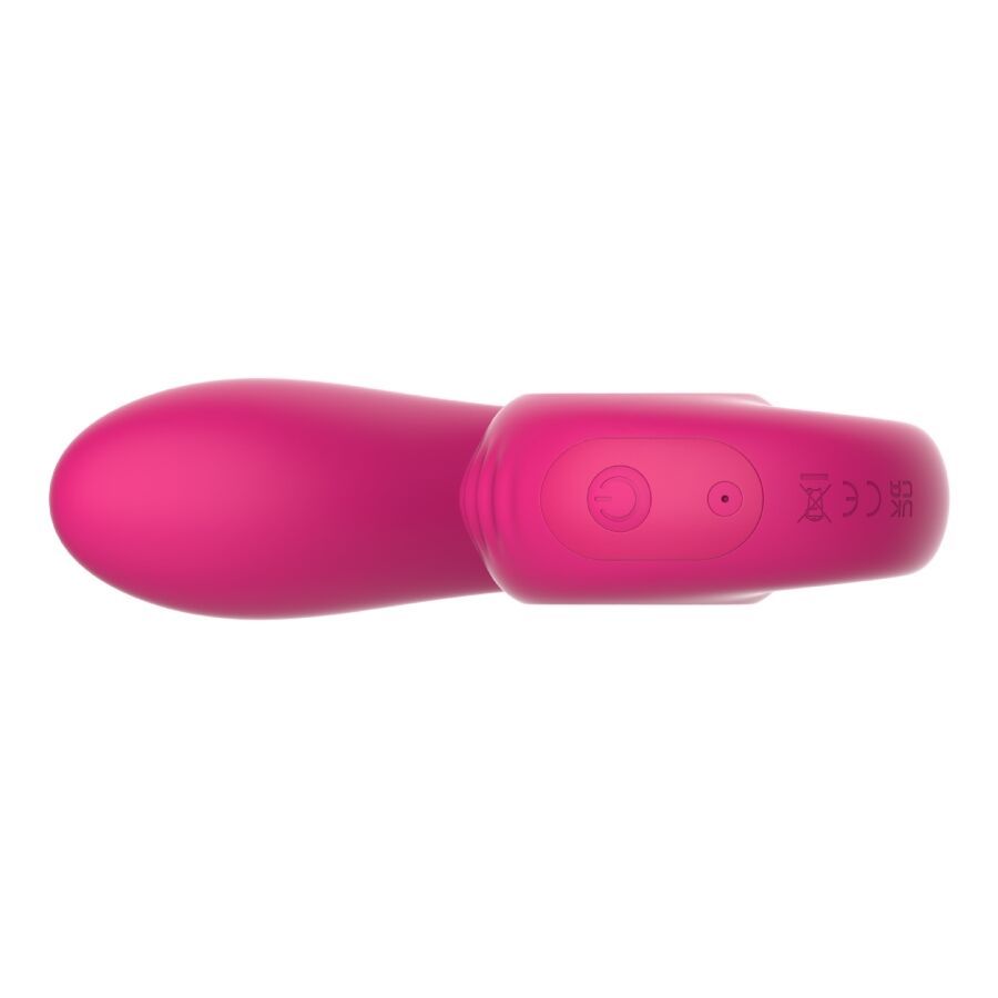 Vibrateur Double Stimulation Gizi Lite Rose - Snail Vibe