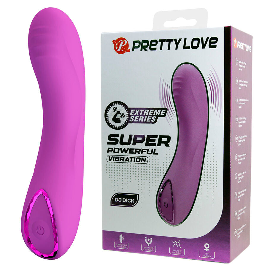 Vibromasseur Pretty Love DJ Dick Violet Point G - Pretty Love
