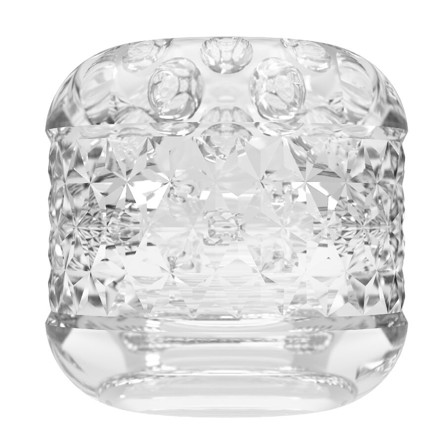 Masturbateur Cary Double Entrée Transparent - Pretty Love