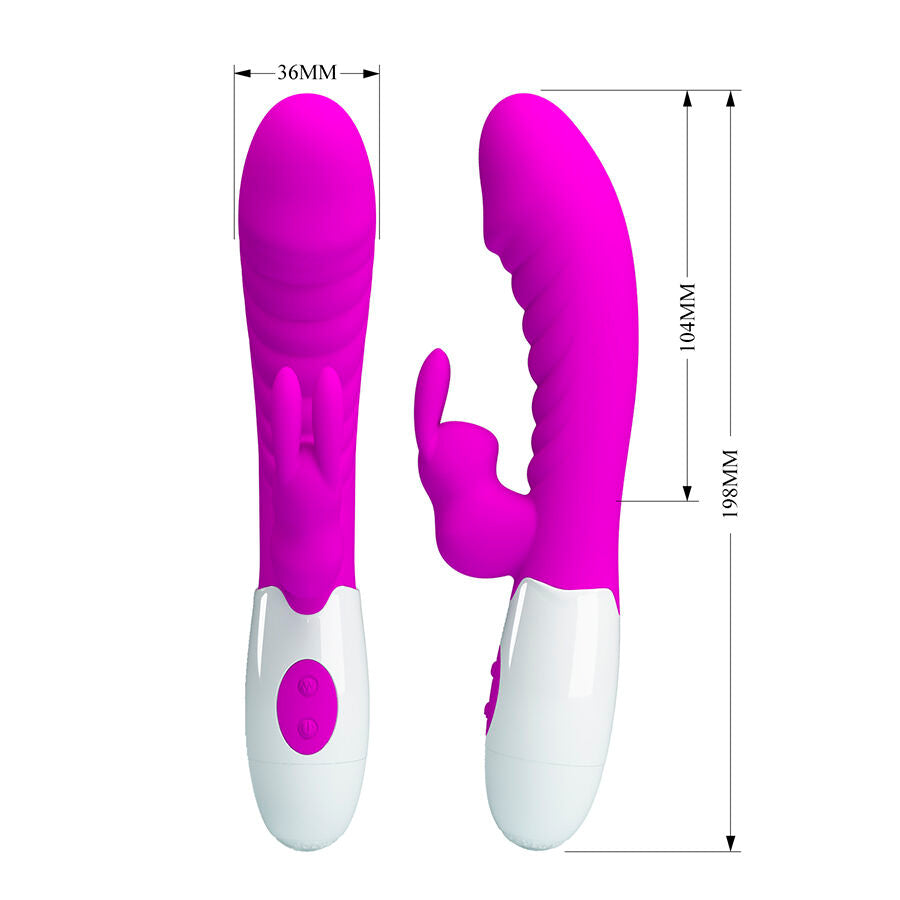 Vibromasseur Rabbit Naughty Violette - Pretty Love