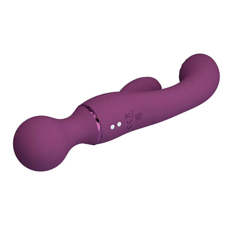 Vibromasseur Rabbit Point G Violet Polyvalent - Pretty Love