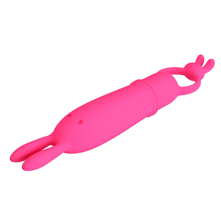 Vibrateur Rabbit Delia avec Anneau - Pretty Love