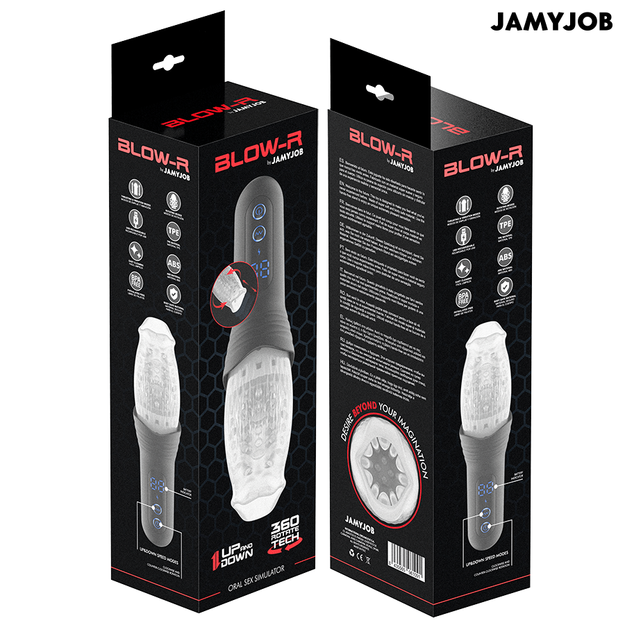 Masturbateur Automatique BLOW-R Poussée Rotation - JamyJob