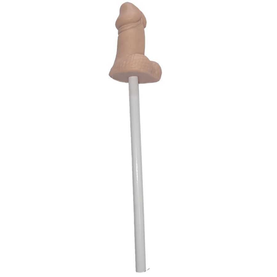 Stylo Humour Crayon Pénis Doux Teinte Claire - Diablo Picante