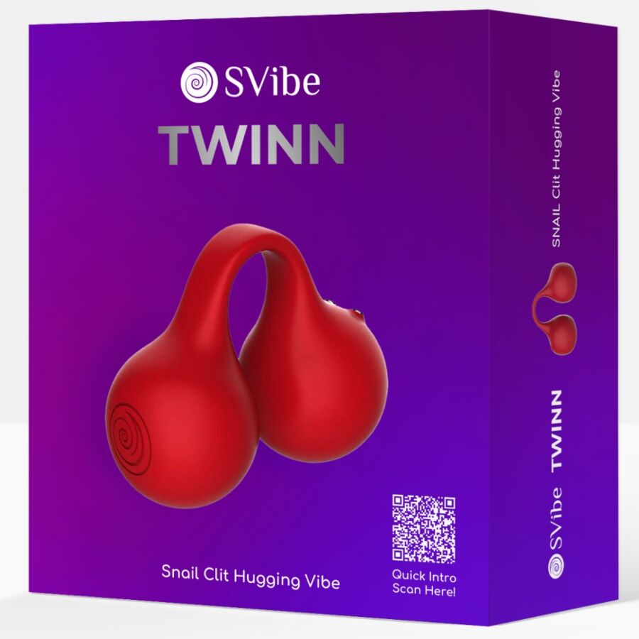 Stimulateur de doigts Snail Vibe Twinn cerise - Snail Vibe - SNAIL VIBE