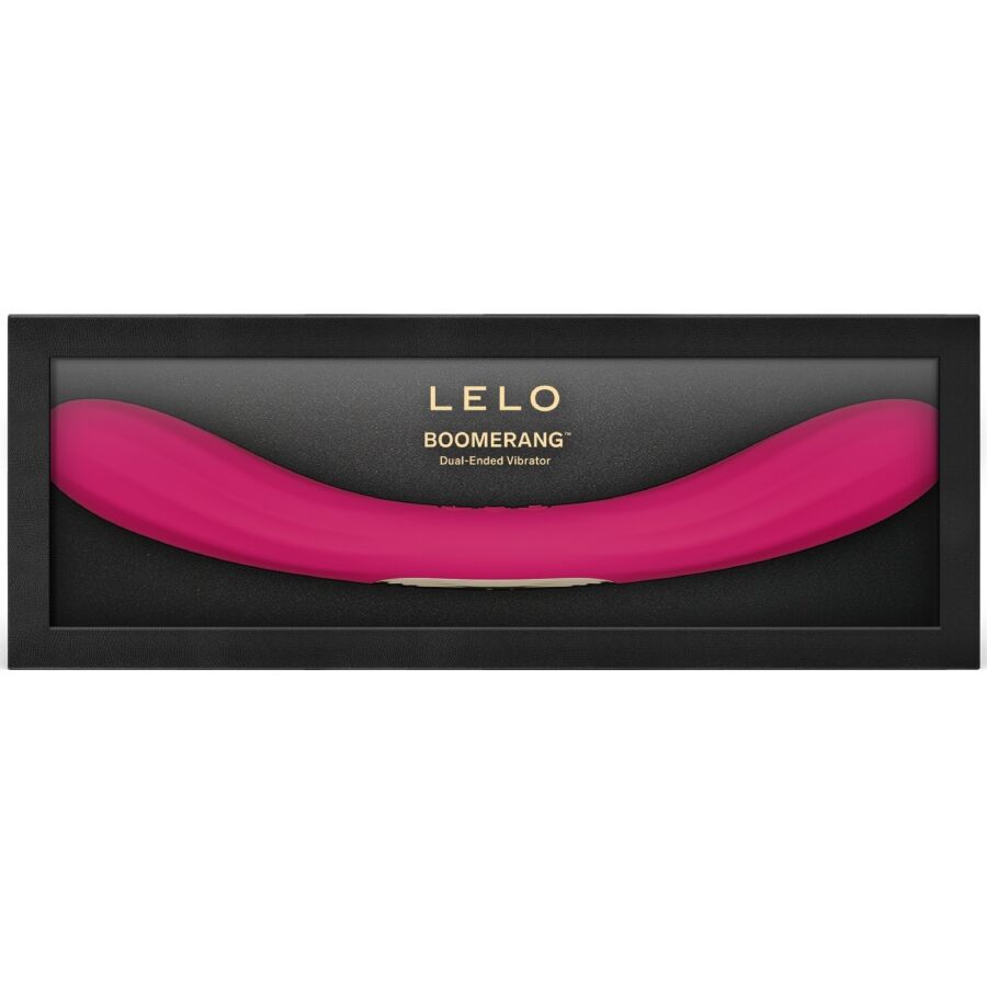 Vibromasseur Double Extrémité Boomerang Cerise - LELO