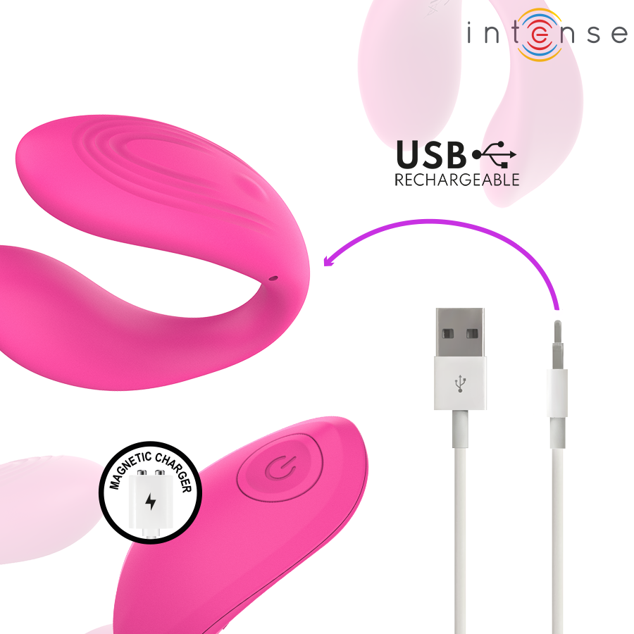 Stimulateur Pince Vibrante Nora Rose - Intense Remote Control
