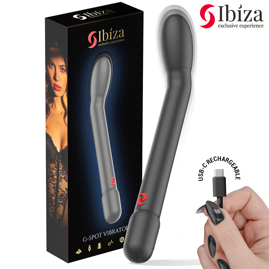 Vibrateur Point G 3 en 1 Succion & Vibration Noir - Ibiza Technology