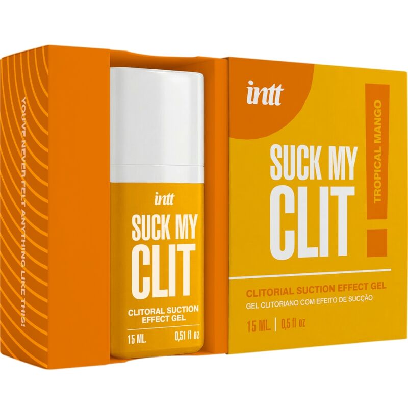 Gel Effet Succion Clitoridien Mangue Tropicale 15ml - INTT For Her