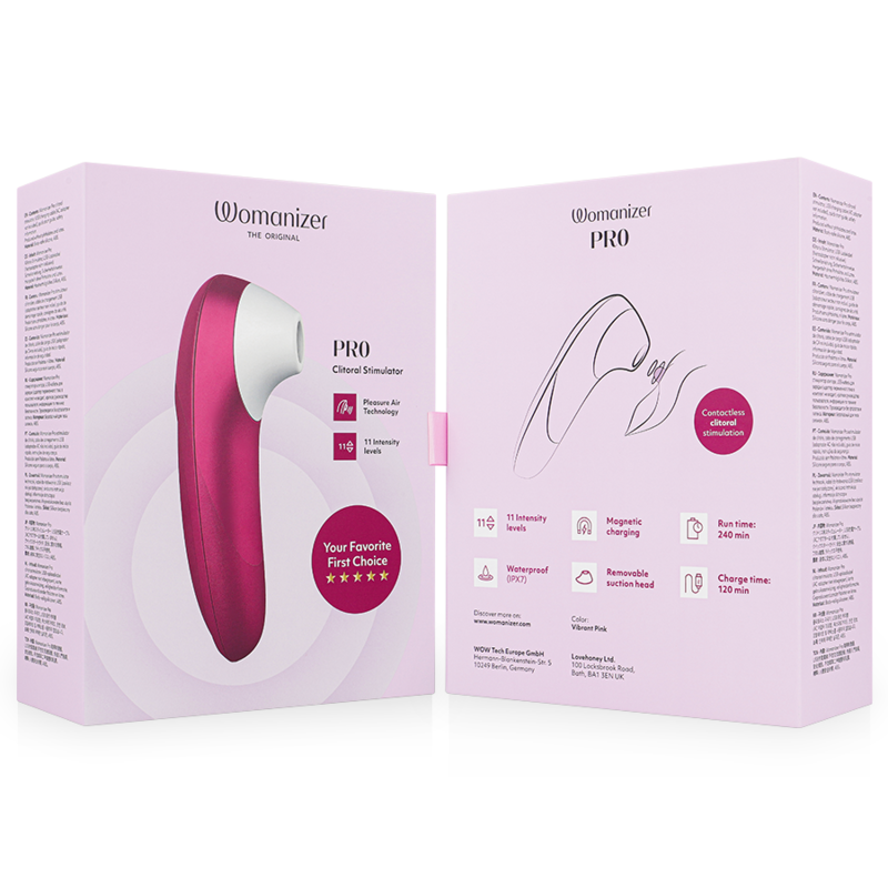 Stimulateur Clitoridien Pro Rose - Womanizer