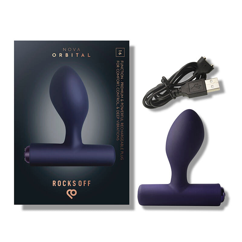 Mini Baguette Vibromasseur Rechargeable 16 Fonctions Rose - Rocks-Off
