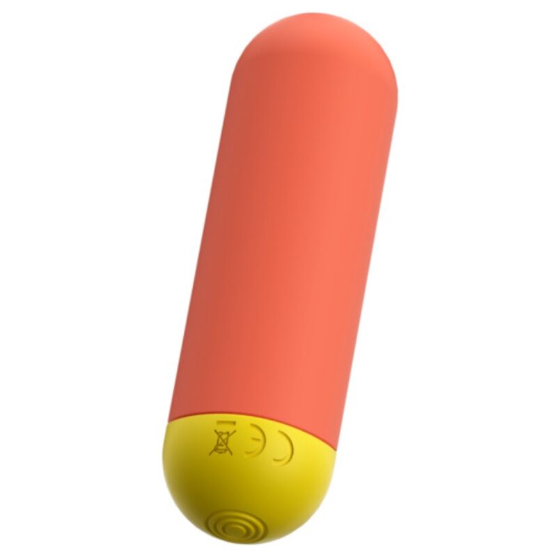 Balle Vibrante Riot Multifonction Orange + Jaune - ROMP