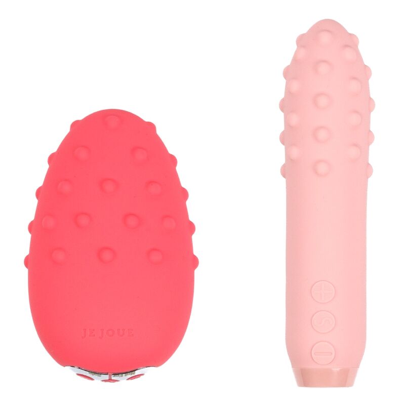 JE JOUE - ENSEMBLE DE VIBRATEURS RECHARGEABLES DOUBLE TROUBLE