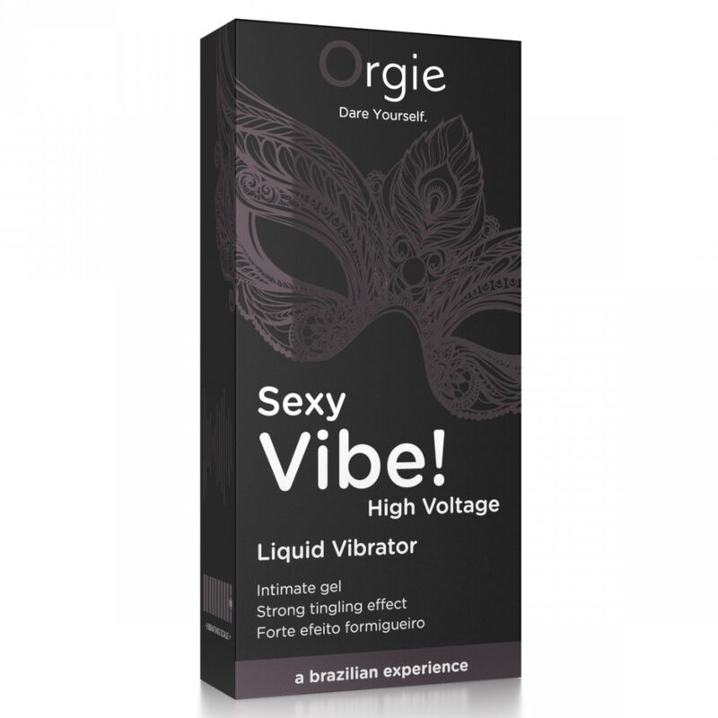 ORGIE - AMBIANCE SEXY! VIBRATEUR LIQUIDE EXTRA PUISSANT HAUTE TENSION 15 ML