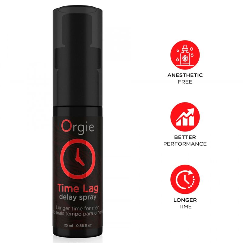 ORGIE - SPRAY RETARDANT SANS ANESTHÉSIE 25 ML