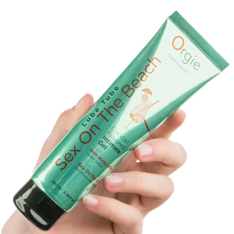 ORGIE - TUBE DE LUBRIFIANT COCKTAIL SEX ON THE BEACH GEL INTIME À BASE DE EAU 100 ML