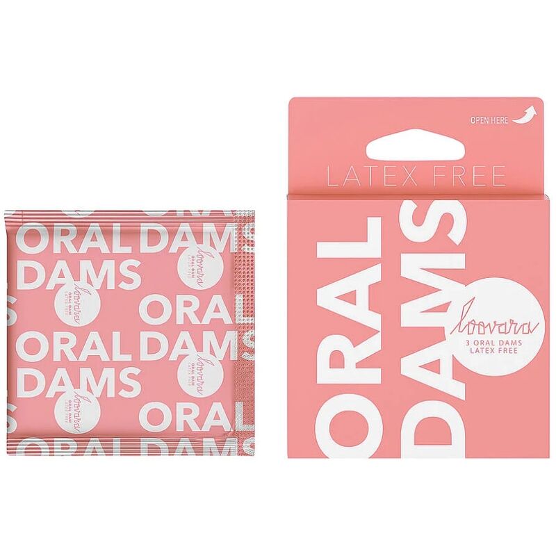 LOOVARA - DIRASES BLANCHES SANS LATEX, 3 PIÈCES