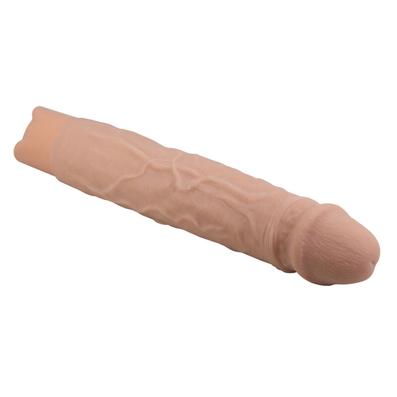 PRETTY LOVE - KESSLER GODEMICHET VIBRANT RÉALISTE AVEC 10 MODES DE VIBRATION ET 10 ÉNERGIE, 22 CM NATUREL