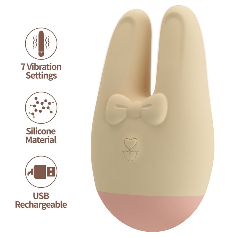 ROMANCE - STIMULATEUR EXTERNE LAPIN 7 MODES DE VIBRATION