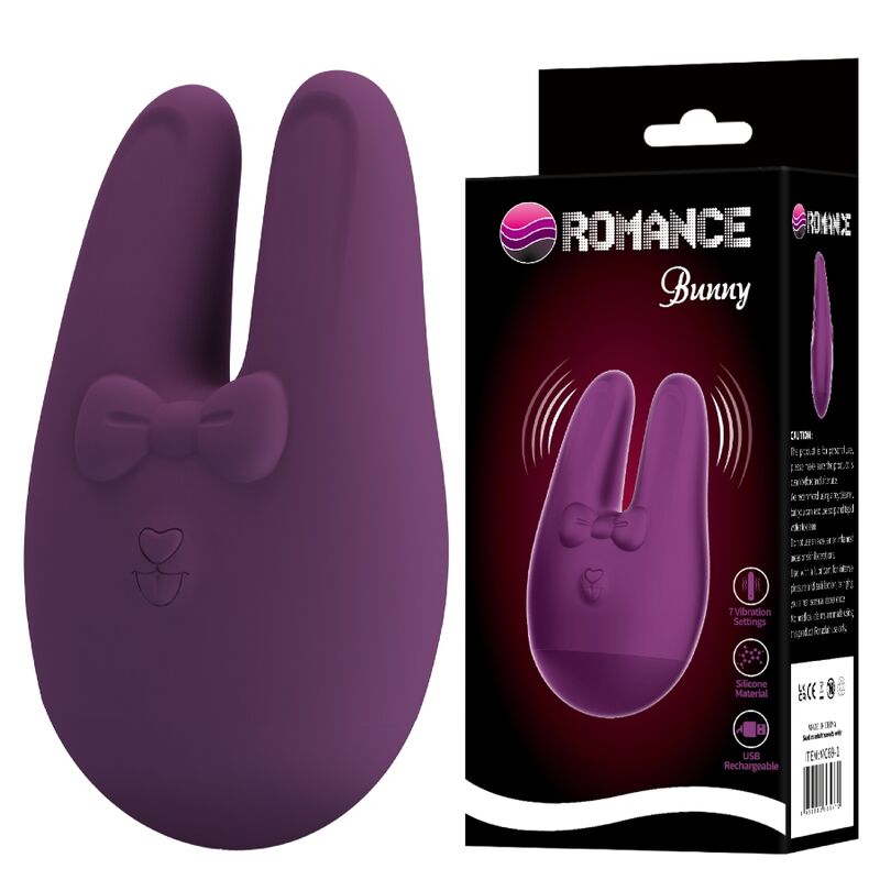 ROMANCE - STIMULATEUR EXTERNE LAPIN 7 MODES DE VIBRATION