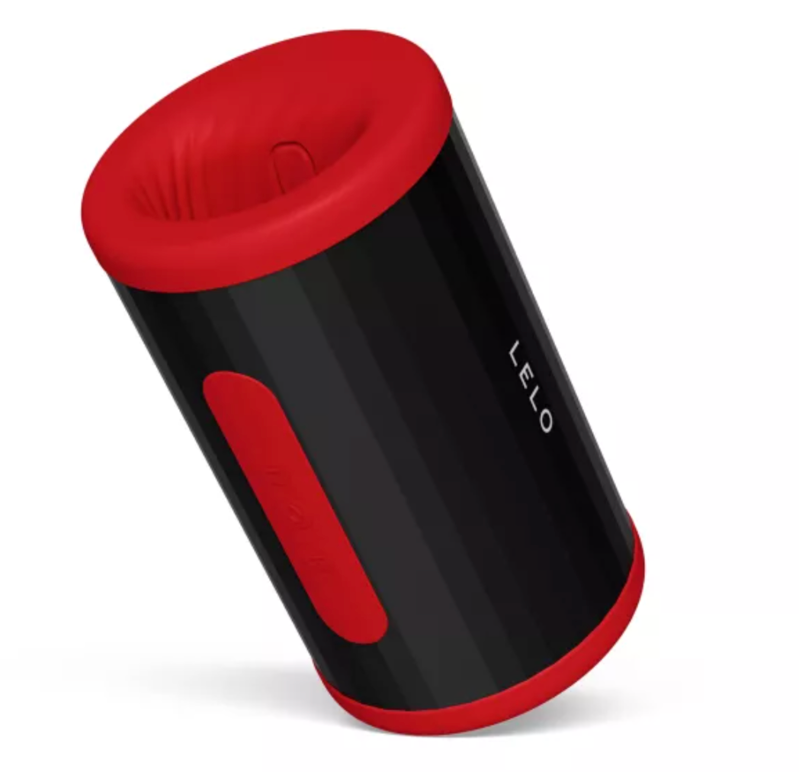 LELO - F2S DOUBLE SONIC STROKER MÂLE AVEC DOUBLE STIMULATION SONIQUE ROUGE