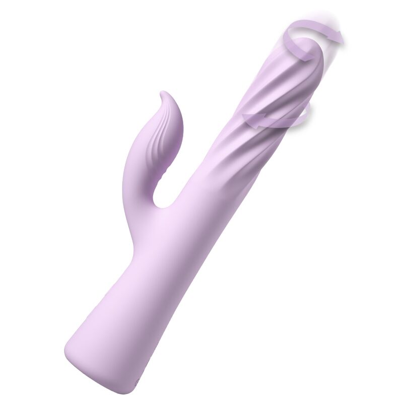 FANTASY FOR HER - VIBRATEUR FANTASY TWIST AVEC ROTATION ET POUSSE VIOLETTE