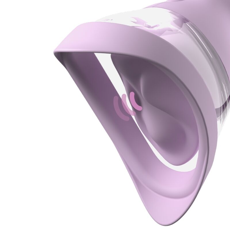 FANTASY FOR HER - VELOURA TOUCH PLEASURE PUMP POMPE INTIME AVEC SUCCION ET VIBRATION VIOLETTE