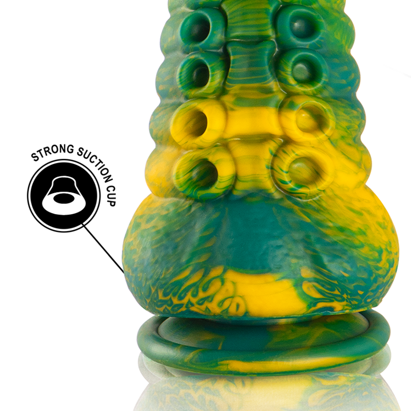 EPIC - GODEMICHET TENTACULE VERT CETUS GRANDE TAILLE