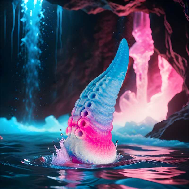 EPIC - PHORCYS GODEMICHET À TENTACULES BLEUS PETITE TAILLE