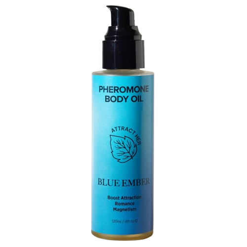 EYE OF LOVE - HUILE CORPORELLE AUX PHÉROMONES BLOOM BLUE EMBER 120 ML